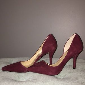 Final Price. Michael Kors heels, purple, size 8!